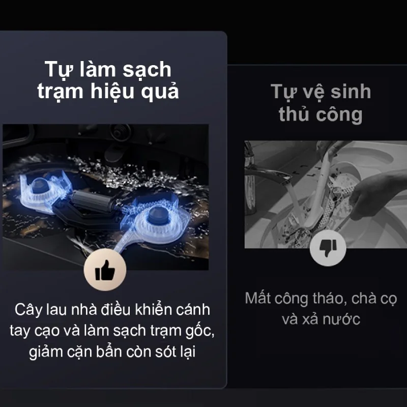 Dreame X30 Ultra với trạm sạc tự làm sạch giảm thiểu vi khuẩn và mùi hôi