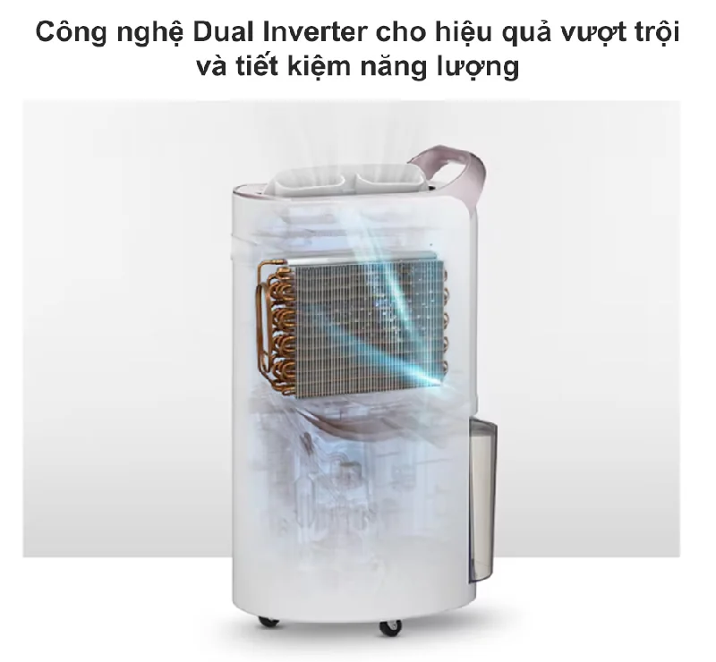 Máy hút ẩm LG Dual Inverter 16L - Dual Inverter